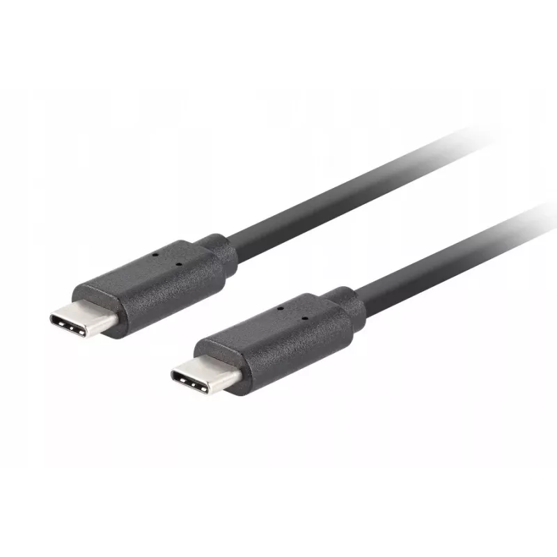 USB-C – USB-C -kaapeli LANBERG CA-CMCM-32CU-0018-BK USB 3.2 Gen 2, 1,8 m, musta, 100 W PD, 4K-video