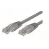 TB AKTBXKS6U100G10 Cat.6 UTP patch-kaapeli, 1 m, harmaa, 10 kpl:n pakkaus
