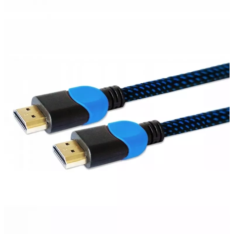 Savio GCL-02 HDMI-kaapeli 1,8 m HDMI Type-A (Standard) musta, sininen