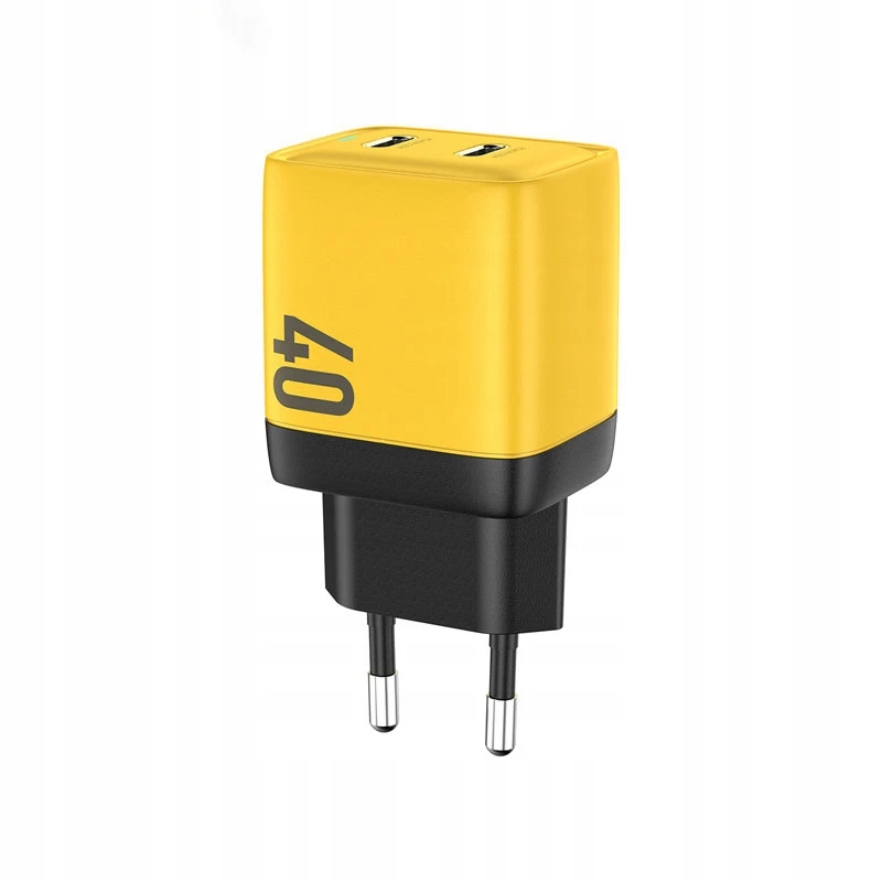 Verkkolaturi WEKOME WK-WP-U128 2x USB-C GaN Super Fast Charger