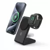 Sisälaturi Crong CRG-MSPS-BLK älykello musta Lightning USB langaton