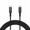 AUKEY CB-MCC102 USB-kaapeli 1,8 m USB-C musta 480 Gbit/s