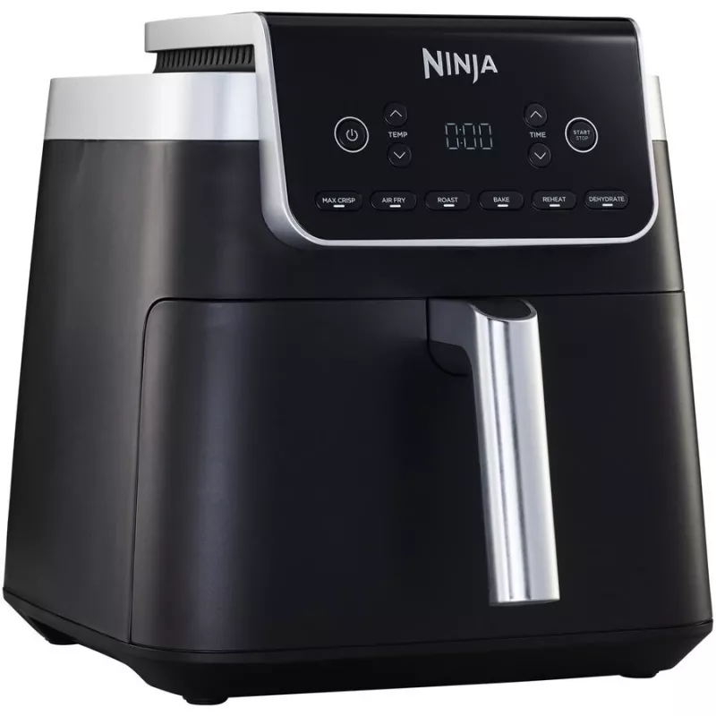 Ninja AF180EU rasvakeitin yksittäinen 6,2 L 2000 W kiertoilmakypsennin musta
