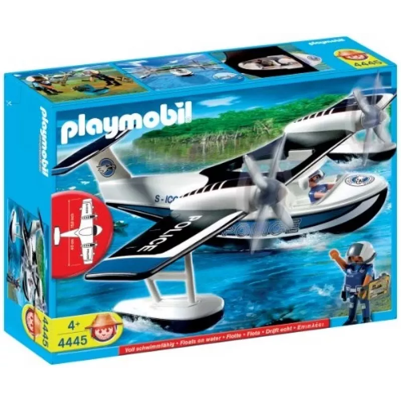 Figuurisarja City Action 4445 poliisin vesilentokone