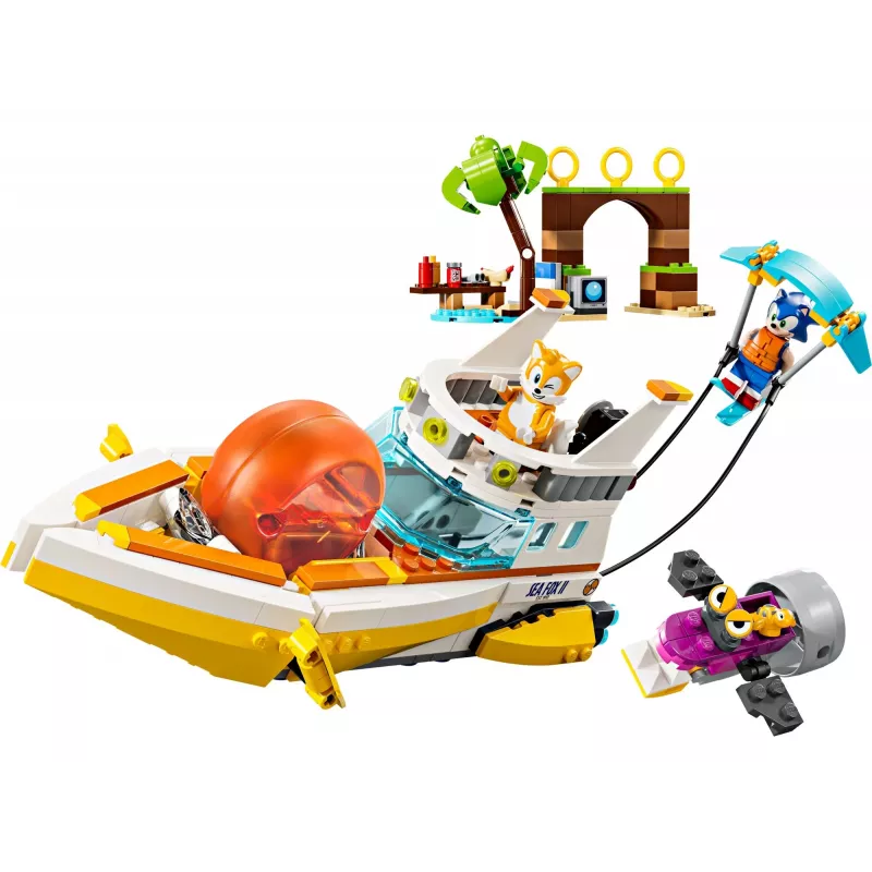 LEGO Sonic the Hedgehog Tails’ Adventure Boat lelusetti 76997