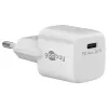 Goobay yleinen musta AC-pikalaturi sisäkäyttöön 65403 USB Type-C 110-240V