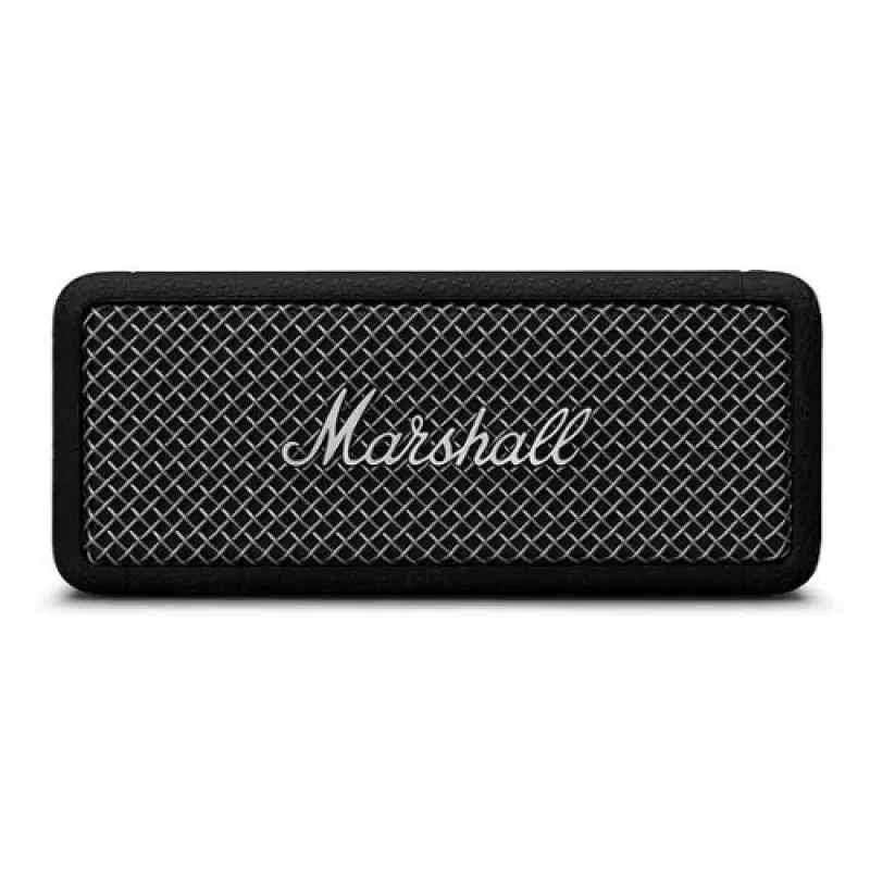 Kannettava Bluetooth-kaiutin Marshall Emberton II musta Steel — kompakti muotoilu, langaton ääni