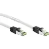 Wentronic 55127 - 5 m - Cat8.1 - S/FTP (S-STP) - RJ-45 - RJ-45 - valkoinen