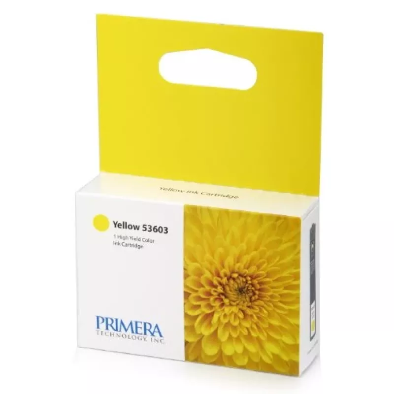 Primera Bravo 4100 (53603) keltainen mustepatruuna alkuperäinen Primera