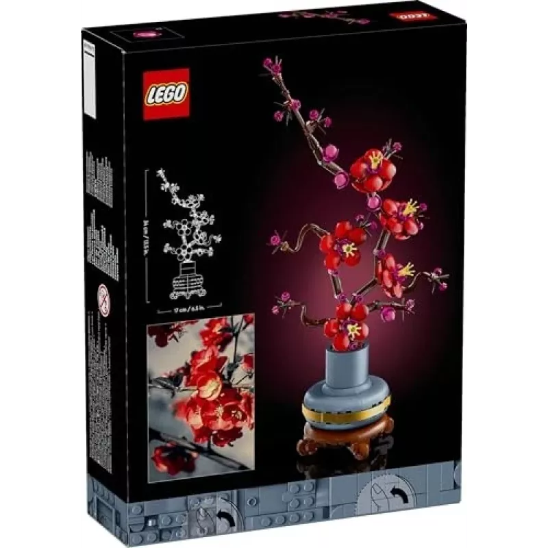 LEGO Icons luumunkukkien koristesetti 10369, monivärinen