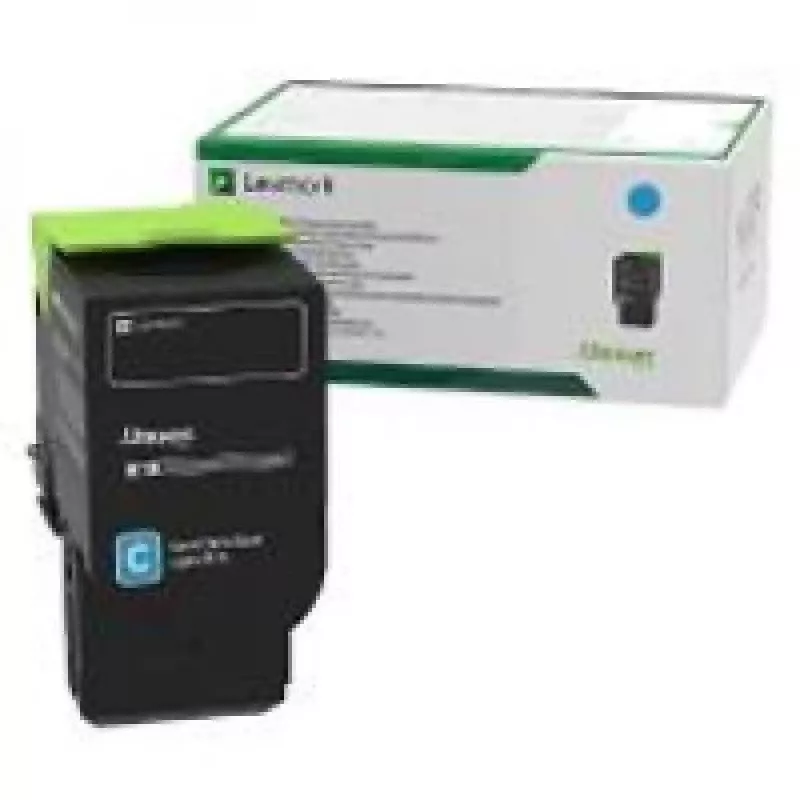 Lexmark 78C2XC0 -värikasetti syaani erittäin suuri kapasiteetti Return Program 5K