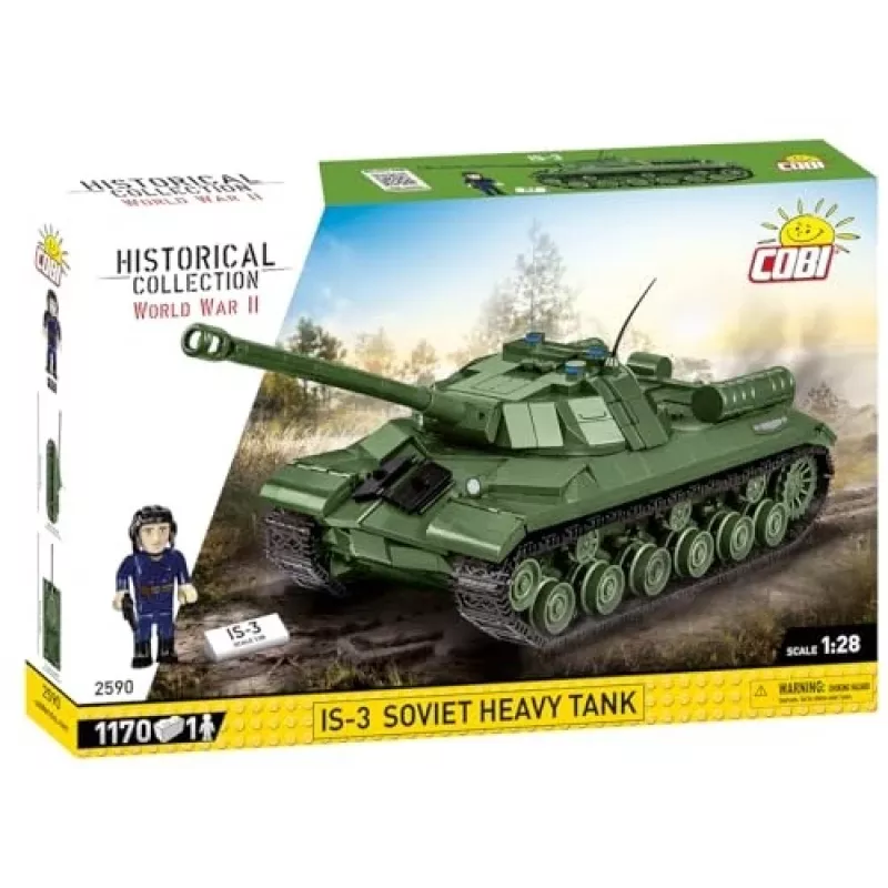 COBI Historical Collection WWII Is-3 neuvostoliittolainen raskas panssarivaunu