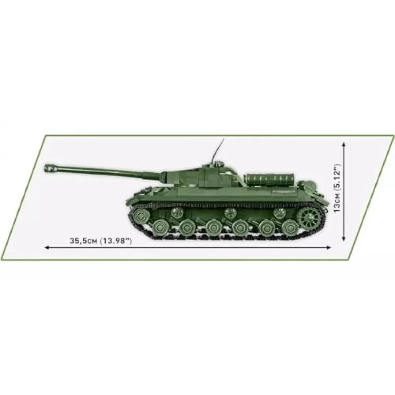 COBI Historical Collection WWII Is-3 neuvostoliittolainen raskas panssarivaunu