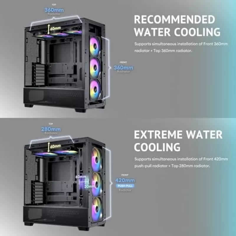 Antec 0-761345-10133-2 tietokonekotelo Midi Tower musta puu