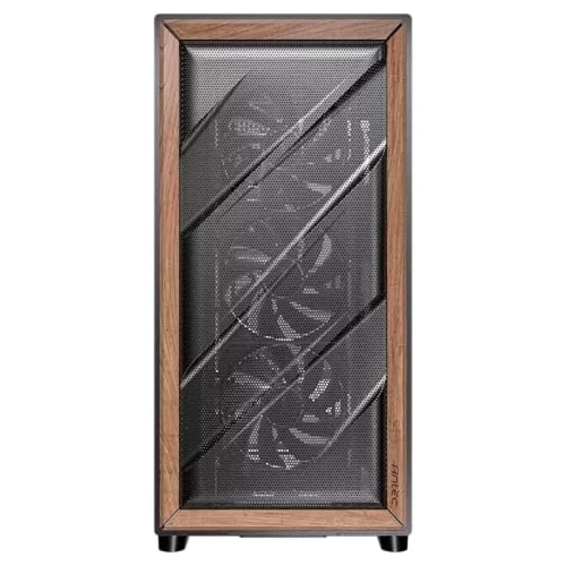 Antec 0-761345-10133-2 tietokonekotelo Midi Tower musta puu