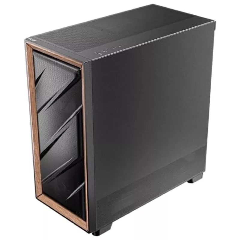 Antec 0-761345-10133-2 tietokonekotelo Midi Tower musta puu