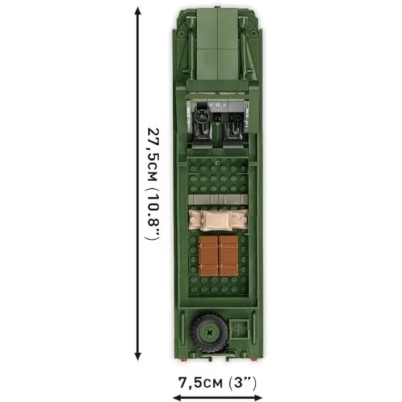 Cobi Historical Collection WWII DUKW Amphibia, monivärinen