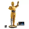 LEGO rakennettava figuuri Star Wars C-3PO malli 75398 — 1 138 osaa, 380 mm keräilykappale