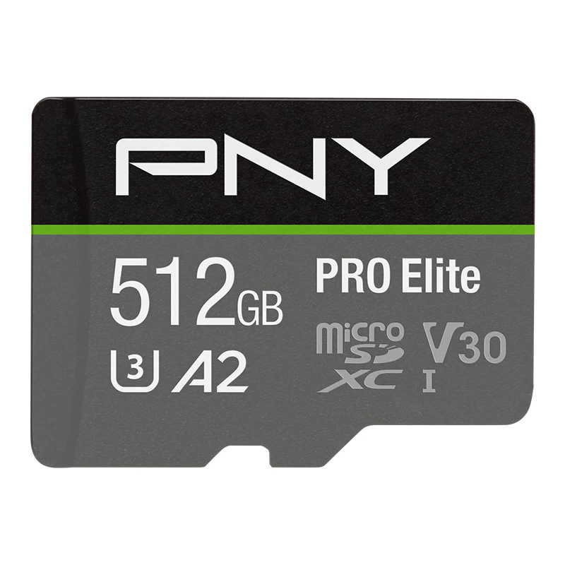 Flash-muisti PNY 512GB microSDXC Class 10 P-SDUX512U3100PRO-GE