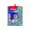 Silityslaudan päällinen VILEDA Total Reflect sininen harmaa valkoinen silityslaudoille 1300 x 450 mm