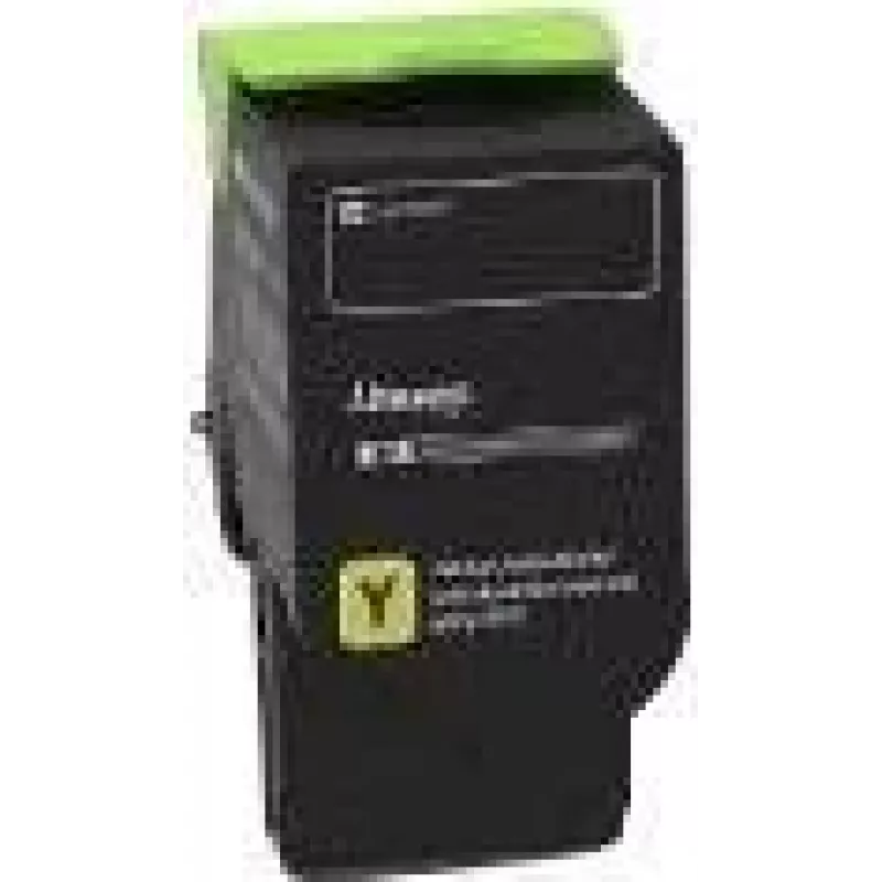Lexmark 78C20Y0 -värikasetti 1 kpl alkuperäinen keltainen