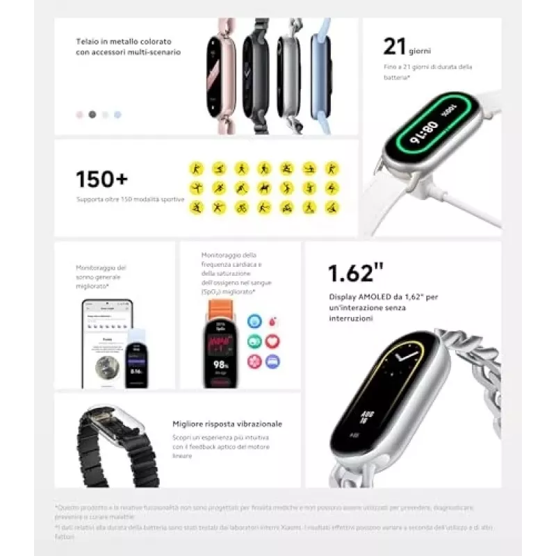 Aktiivisuusranneke Xiaomi Smart Band 9