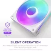 Tuuletin NZXT RF-U28HF-W1 140mm 2000 kierr./min 98.61 CFM valkoinen