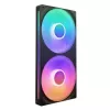 NZXT F280 RGB Core 140mm ARGB PWM 2 kpl pakkaus musta