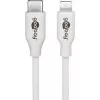Goobay 39446 USB-kaapeli USB 2.0 USB-C-uros Apple Lightning-uros 1m