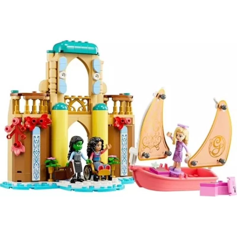 LEGO rakennussarja 75681 Wicked, Glinda, Elphaba, Nessarose ja Shiz-yliopisto minihahmot