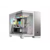 PC-kotelo Corsair CC-9011289-WW Midi-Tower harmaa, valkoinen