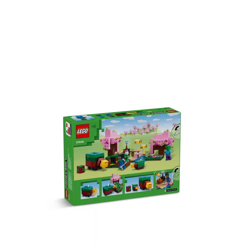 Lego 21260 Minecraft Cherry Blossom Garden lelusetti