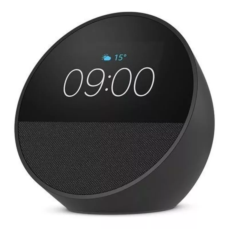 Amazon Echo Spot (2024), musta (B0C2S2J7JP)