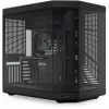 HYTE Y70 CS-HYTE-Y70-B Midi Tower -tietokonekotelo, E-ATX, karkaistu lasi, Pitch Black