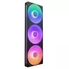 NZXT F360 RGB Core 360mm ARGB 3 kpl pakkaus musta