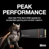 Seagate FireCuda ZP1000GM3A073 sisäinen SSD-asema 1 TB M.2 PCI Express 4.0 NVMe 3D TLC