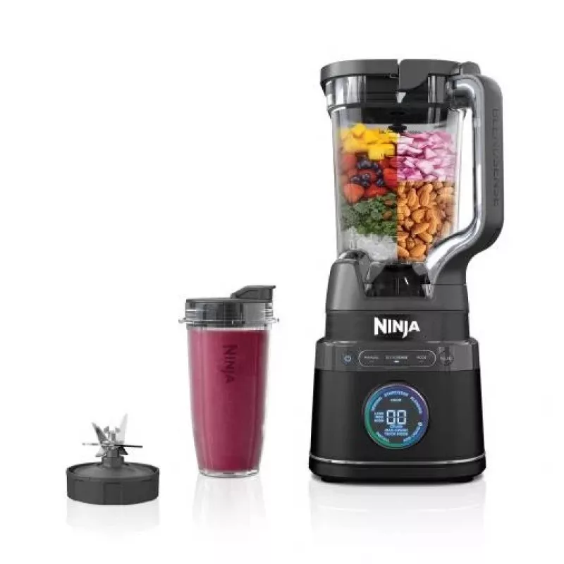Ninja TB301EU Detect Power Mixer Pro tehosekoitin, 1,2 kW, 6 automaattiohjelmaa, musta