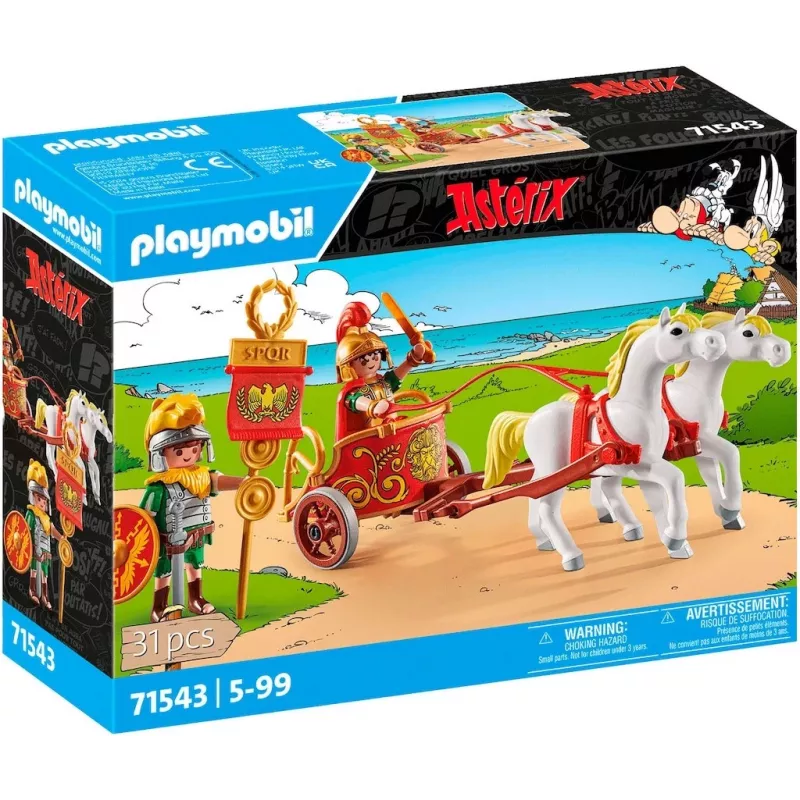 Setti Asterix 71543 roomalainen sotavaunu