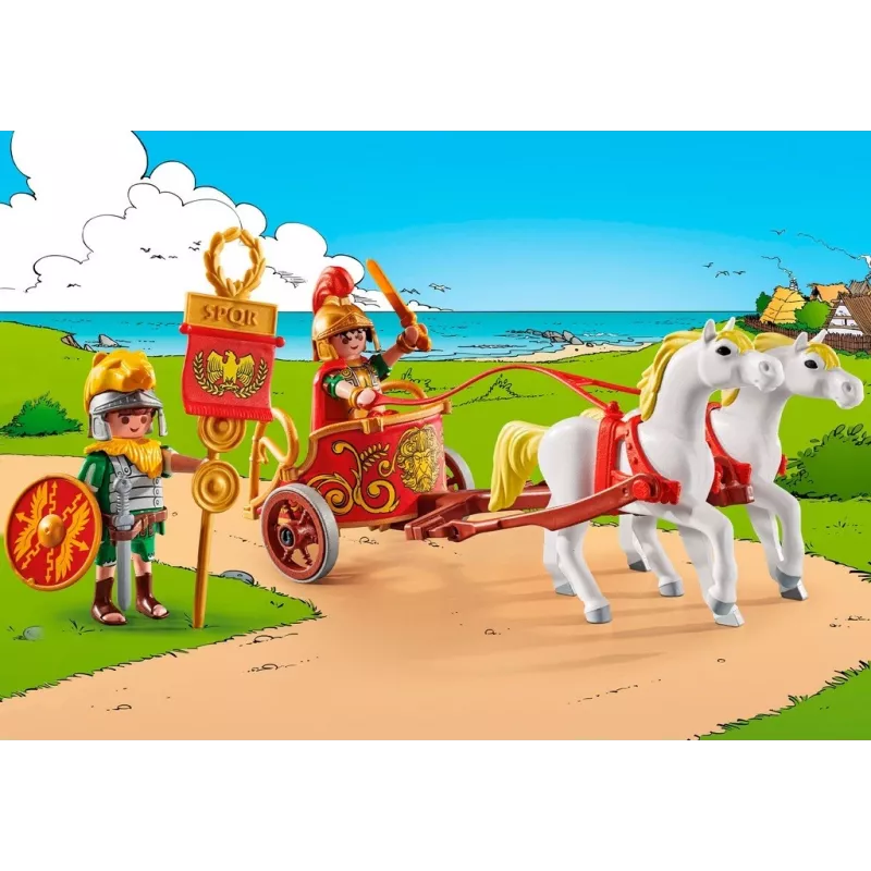 Setti Asterix 71543 roomalainen sotavaunu