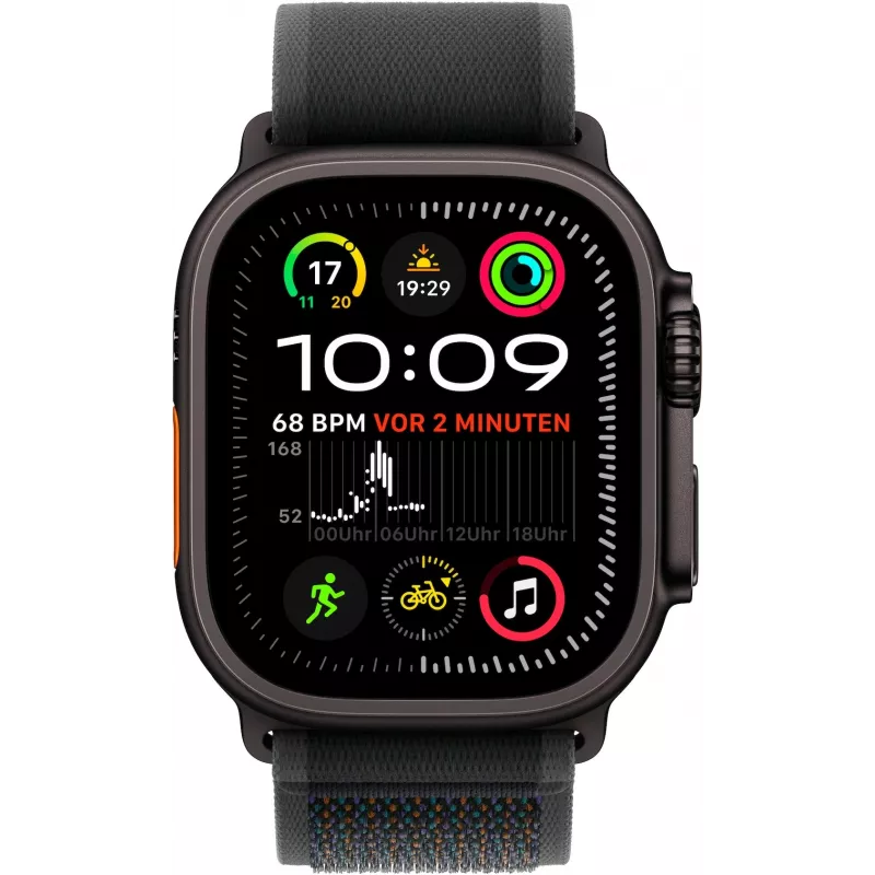 Apple Watch Ultra 2 - 49 mm - musta titaani