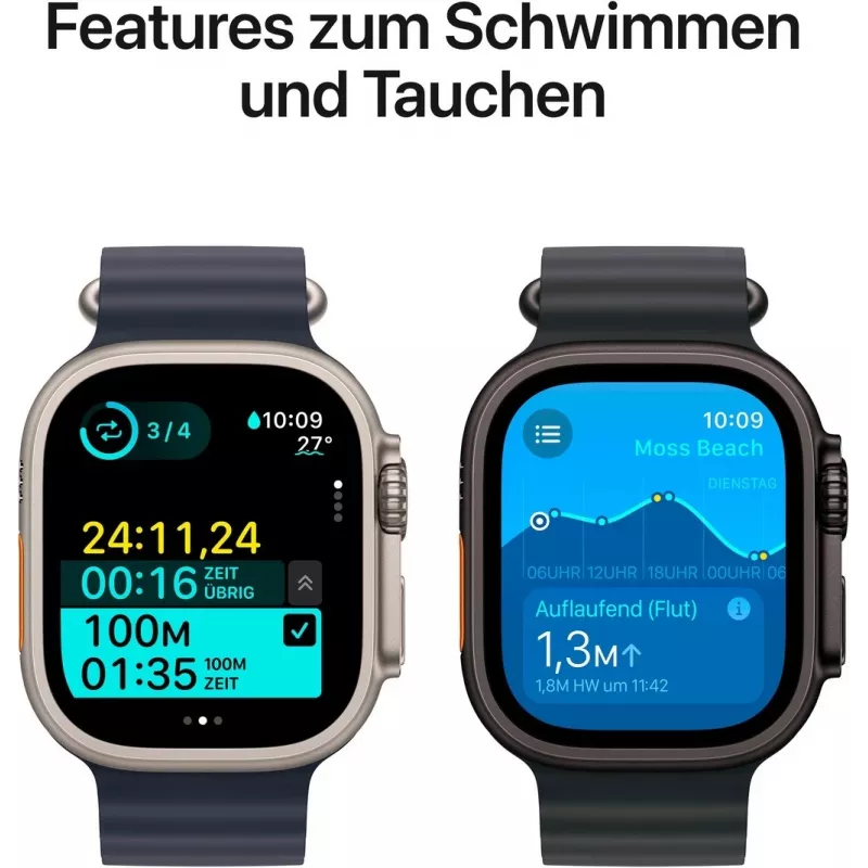 Apple Watch Ultra 2 - 49 mm - musta titaani