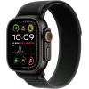 APPLE Watch Ultra 2 GPS + Cellular 49 mm musta titaanikuori mustalla Trail Loop -rannekkeella – M/L