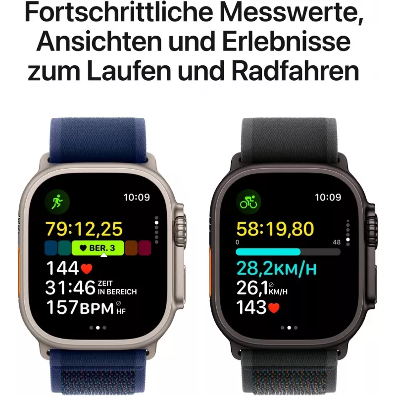 Apple Watch Ultra 2 - 49 mm - luonnontiitaani