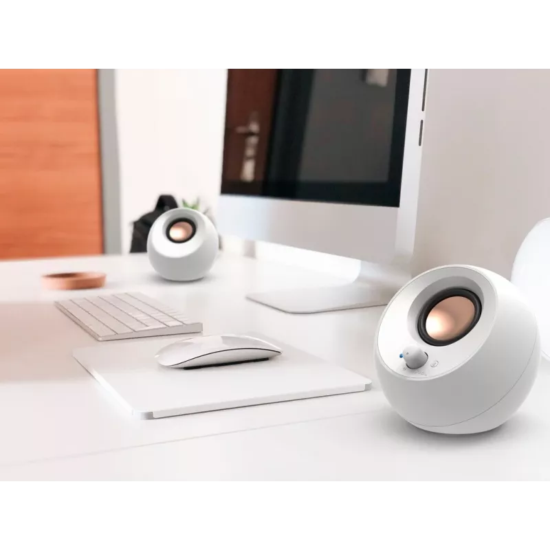 Creative Labs Pebble V3 valkoinen johdollinen & johdoton 10 W