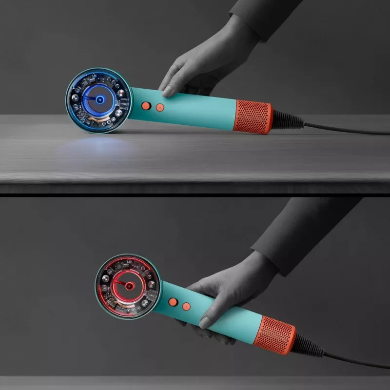 Dyson Supersonic hiustenkuivaaja Nural Erdbeerbraun, 1600W, 3 nopeusasetusta