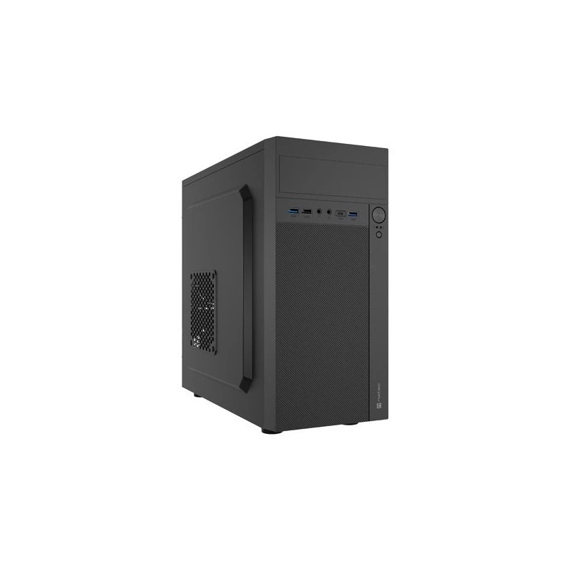 PC-kotelo NATEC Helix Mini Tower musta — microATX/Mini-ITX, 3×3,5