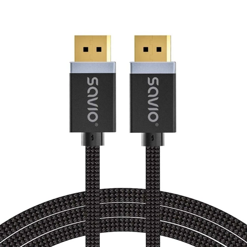 SAVIO DISPLAYPORT (M) - DISPLAYPORT (M) KAAPELI, V1.4, 3 m, CL-176