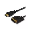 Savio CL-139 kaapeli E-sovitin video 1,8 m DVI-A HDMI Type-A (standardi) musta