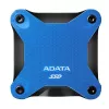 Ulkoinen SSD ADATA SD620 512 GB, USB 3.2 Gen 2 Micro-USB B, sininen, silikonikotelo, iskunkestävä