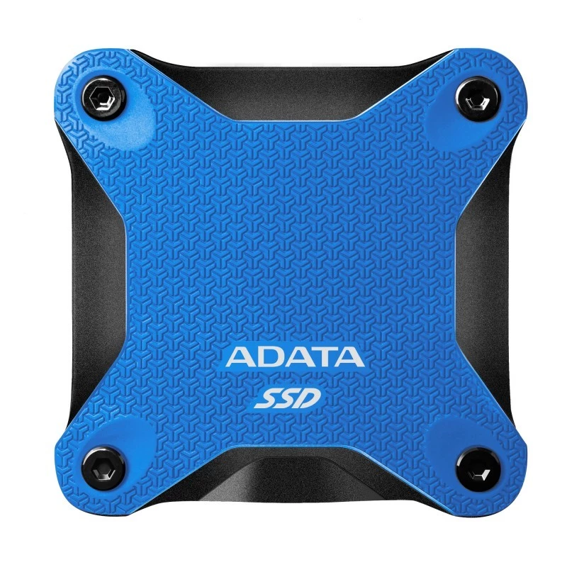 Ulkoinen SSD ADATA SD620 512 GB, USB 3.2 Gen 2 Micro-USB B, sininen, silikonikotelo, iskunkestävä